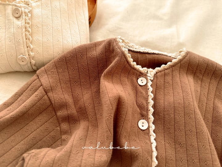 Valu Bebe - Korean Baby Fashion - #babyclothing - Eyelet Cardigan - 8