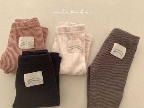Valu Bebe - Korean Baby Fashion - #babyclothing - Rib Leggings - 5