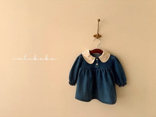 Valu Bebe - Korean Baby Fashion - #babyclothing - Petite Denim One-Piece