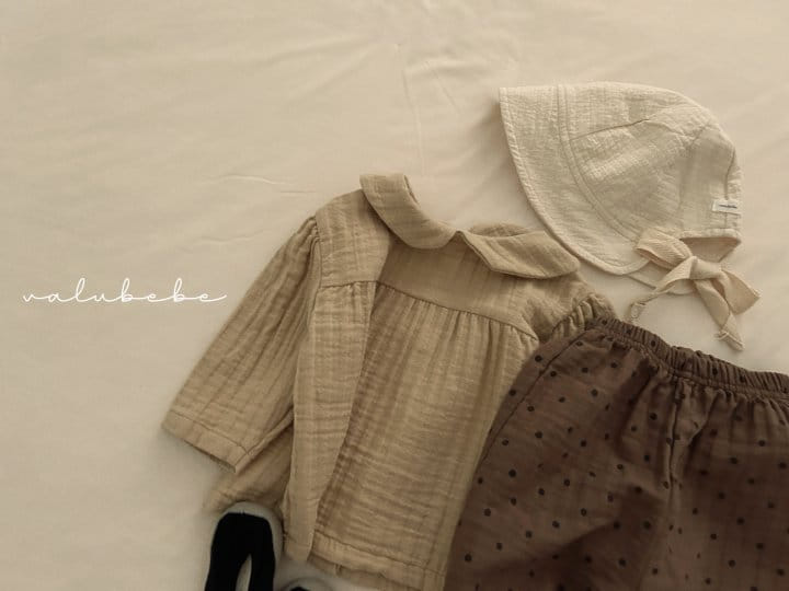 Valu Bebe - Korean Baby Fashion - #babyfashion - Circle Shirring Blouse - 7