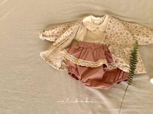 Valu Bebe - Korean Baby Fashion - #babyfashion - Flower Cardigan - 8