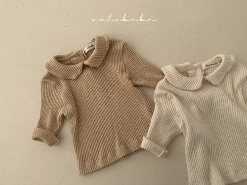 Valu Bebe - Korean Baby Fashion - #babyfashion - Rib Collar TEE - 5