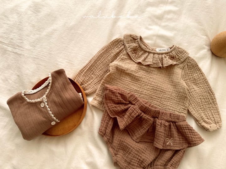 Valu Bebe - Korean Baby Fashion - #babyfashion - Eyelet Cardigan - 9