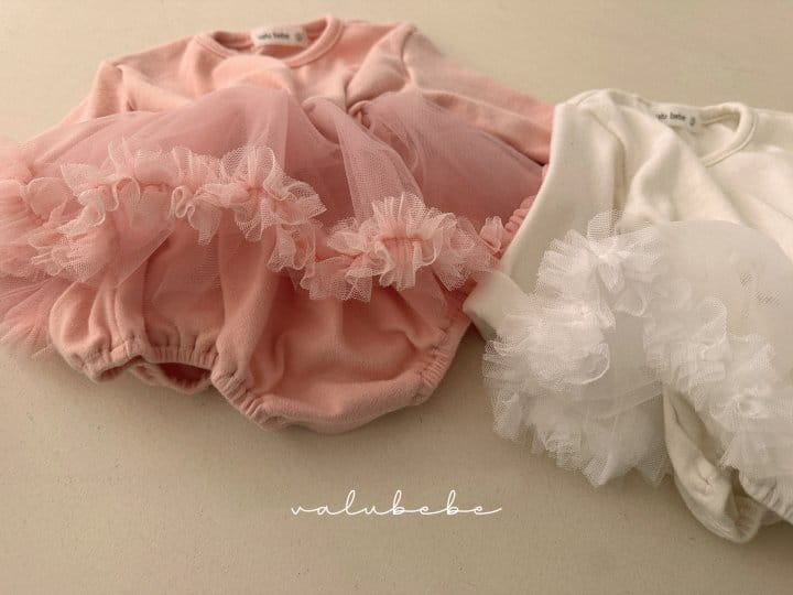 Valu Bebe - Korean Baby Fashion - #babyclothing - Sha Sha Shirring Body Suit - 4