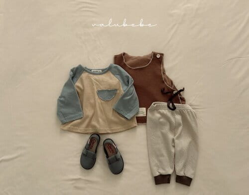 Valu Bebe - Korean Baby Fashion - #babyfashion - Color Banding Pants - 2
