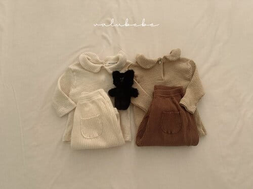 Valu Bebe - Korean Baby Fashion - #babygirlfashion - Rib Collar TEE - 7