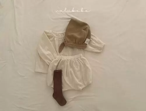 Valu Bebe - Korean Baby Fashion - #babygirlfashion - Pumpkin Peach Bloomer - 2