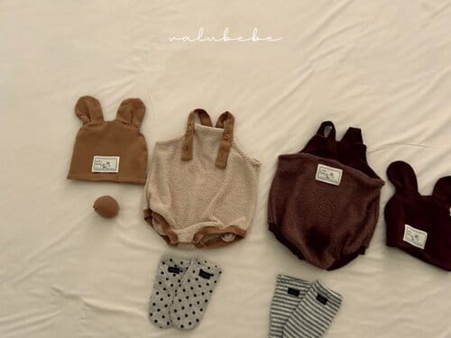 Valu Bebe - Korean Baby Fashion - #babylifestyle - Dochi Dungarees Body Suit - 5