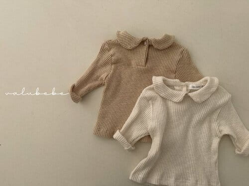 Valu Bebe - Korean Baby Fashion - #babylifestyle - Rib Collar TEE - 8
