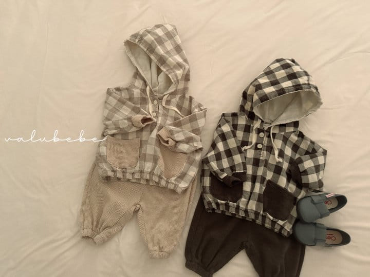 Valu Bebe - Korean Baby Fashion - #babylifestyle - Waffle Jogger Pants - 5