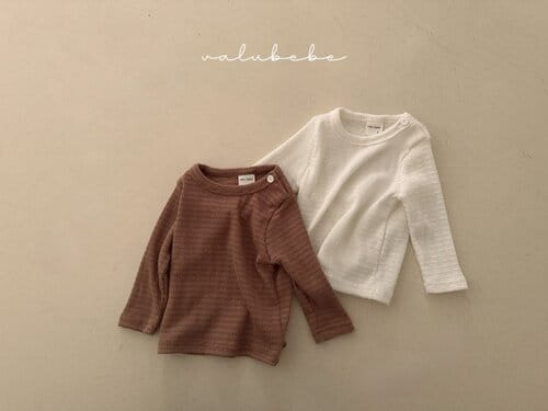 Valu Bebe - Korean Baby Fashion - #babylifestyle - Button Piping Tee - 7