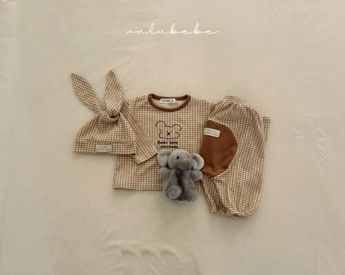 Valu Bebe - Korean Baby Fashion - #babylifestyle - Badugi Check Tee - 3