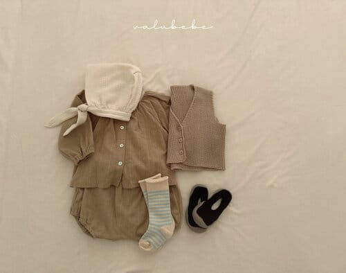 Valu Bebe - Korean Baby Fashion - #babylifestyle - Pumpkin Peach Bloomer - 3