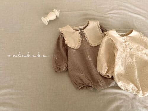 Valu Bebe - Korean Baby Fashion - #babylifestyle - Ribbon Sera Body Suit