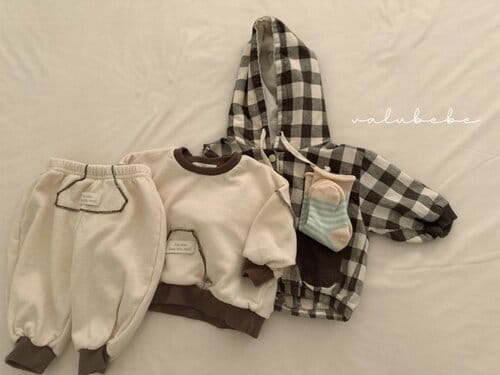 Valu Bebe - Korean Baby Fashion - #babyoninstagram - Check Hoody - 3