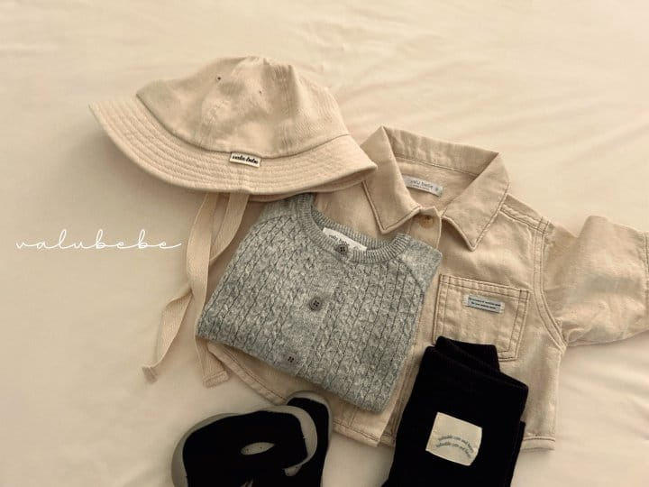 Valu Bebe - Korean Baby Fashion - #babyoninstagram - Denim Shirt Jacket - 2