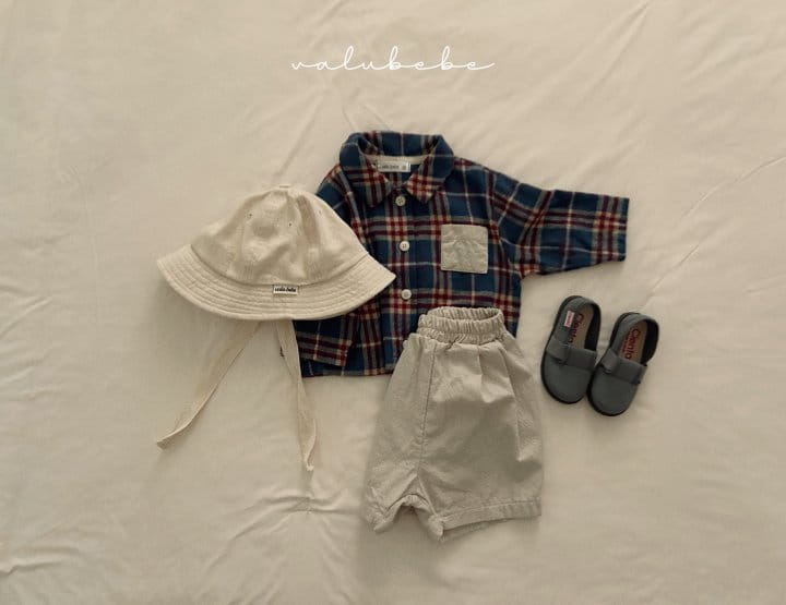 Valu Bebe - Korean Baby Fashion - #babyoninstagram - Point Check Shirt - 5