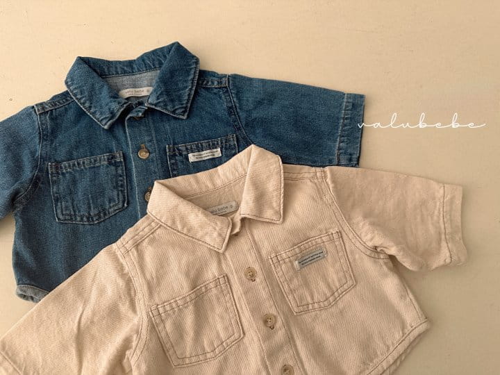 Valu Bebe - Korean Baby Fashion - #babyootd - Denim Shirt Jacket - 3