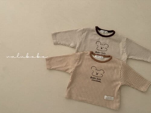 Valu Bebe - Korean Baby Fashion - #babyootd - Badugi Check Tee - 5