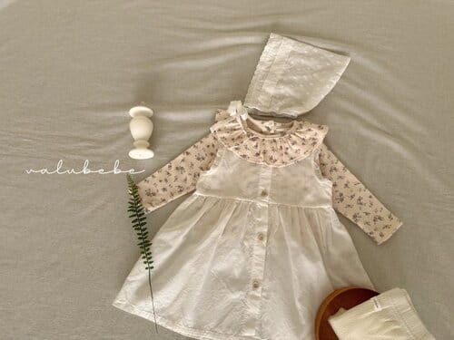 Valu Bebe - Korean Baby Fashion - #babyoutfit - Flower Frill Tee