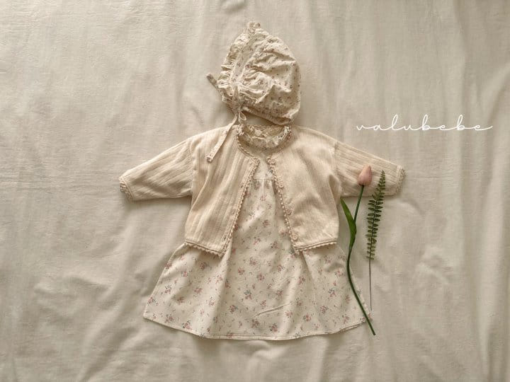 Valu Bebe - Korean Baby Fashion - #babyoutfit - Eyelet Cardigan