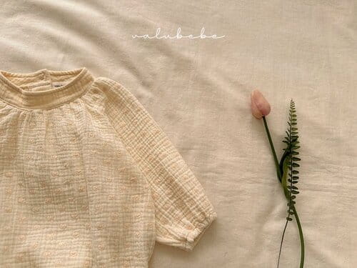 Valu Bebe - Korean Baby Fashion - #babyoutfit - Bling Puff Body Suit - 3