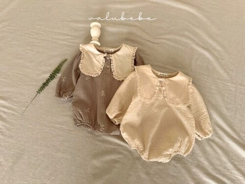 Valu Bebe - Korean Baby Fashion - #babyoutfit - Ribbon Sera Body Suit - 5