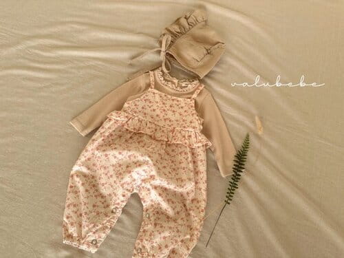 Valu Bebe - Korean Baby Fashion - #babyoutfit - Rose Frill Body Suit - 3