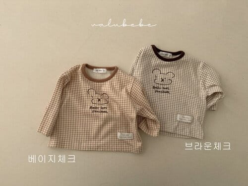 Valu Bebe - Korean Baby Fashion - #babywear - Badugi Check Tee - 8