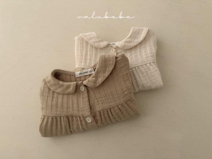 Valu Bebe - Korean Baby Fashion - #onlinebabyboutique - Circle Shirring Blouse