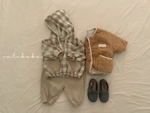 Valu Bebe - Korean Baby Fashion - #onlinebabyboutique - Check Hoody - 8