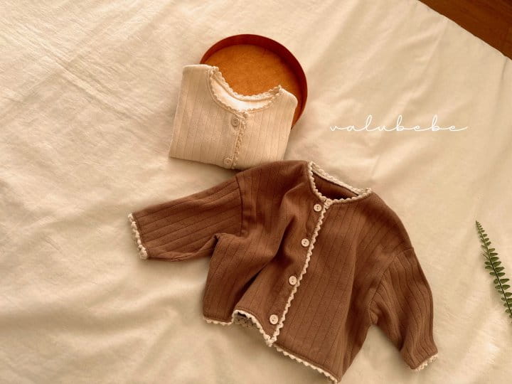 Valu Bebe - Korean Baby Fashion - #onlinebabyboutique - Eyelet Cardigan - 3