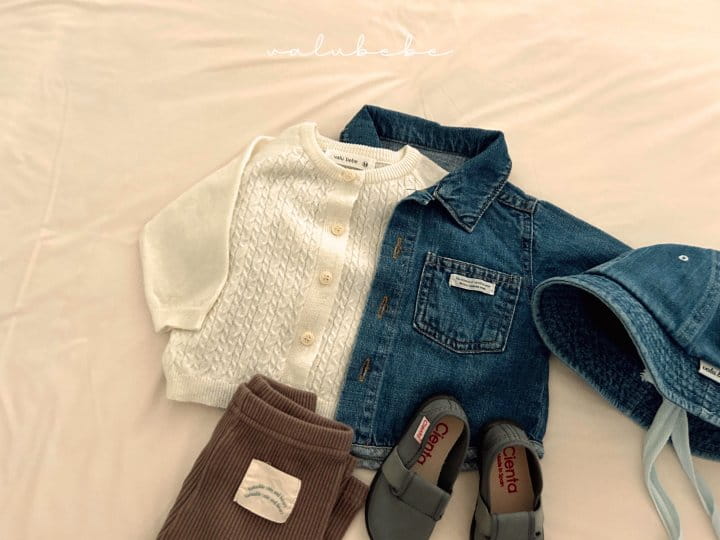 Valu Bebe - Korean Baby Fashion - #onlinebabyshop - Denim Shirt Jacket - 8