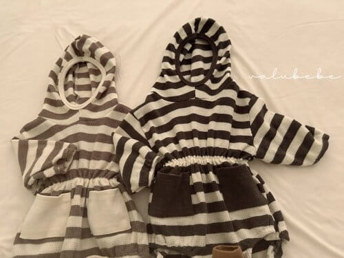 Valu Bebe - Korean Baby Fashion - #onlinebabyshop - ST Hoody Body Suit - 6