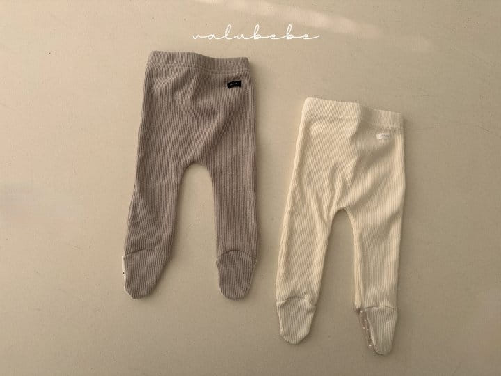 Valu Bebe - Korean Baby Fashion - #onlinebabyboutique - Belo Foot Leggings - 4