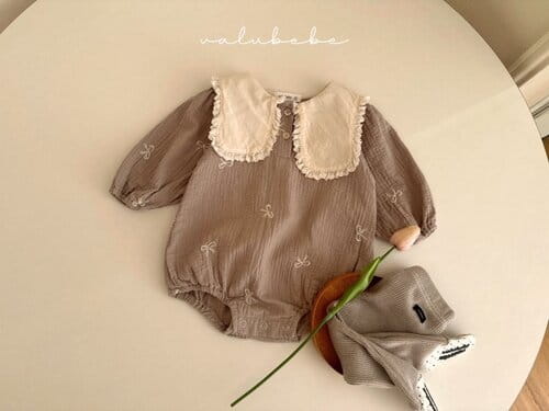 Valu Bebe - Korean Baby Fashion - #onlinebabyshop - Ribbon Sera Body Suit - 8
