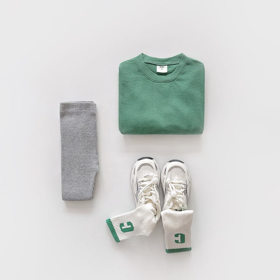 Whitesketchbook - Korean Children Fashion - #Kfashion4kids - Rib Leggings - 11