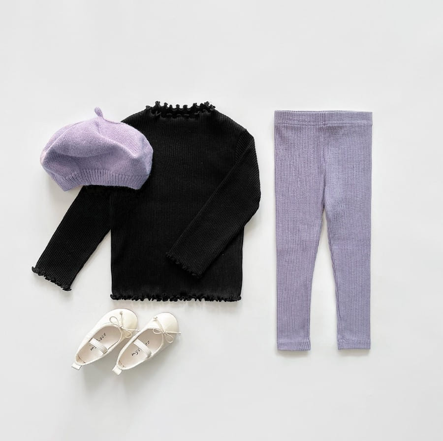 Whitesketchbook - Korean Children Fashion - #childofig - Lay Rib Terry Tee - 9