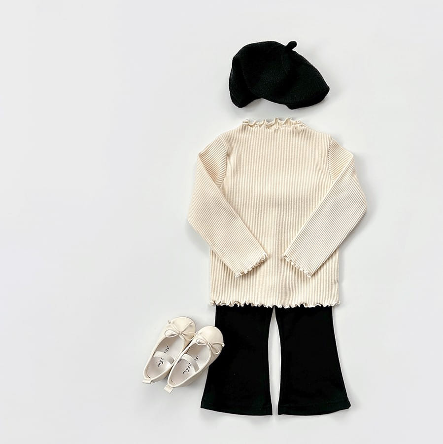 Whitesketchbook - Korean Children Fashion - #childofig - Boots Cut Leggings - 6