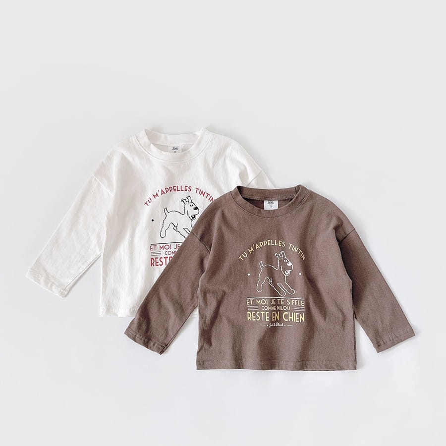 Whitesketchbook - Korean Children Fashion - #childofig - Bowwow Tee - 9