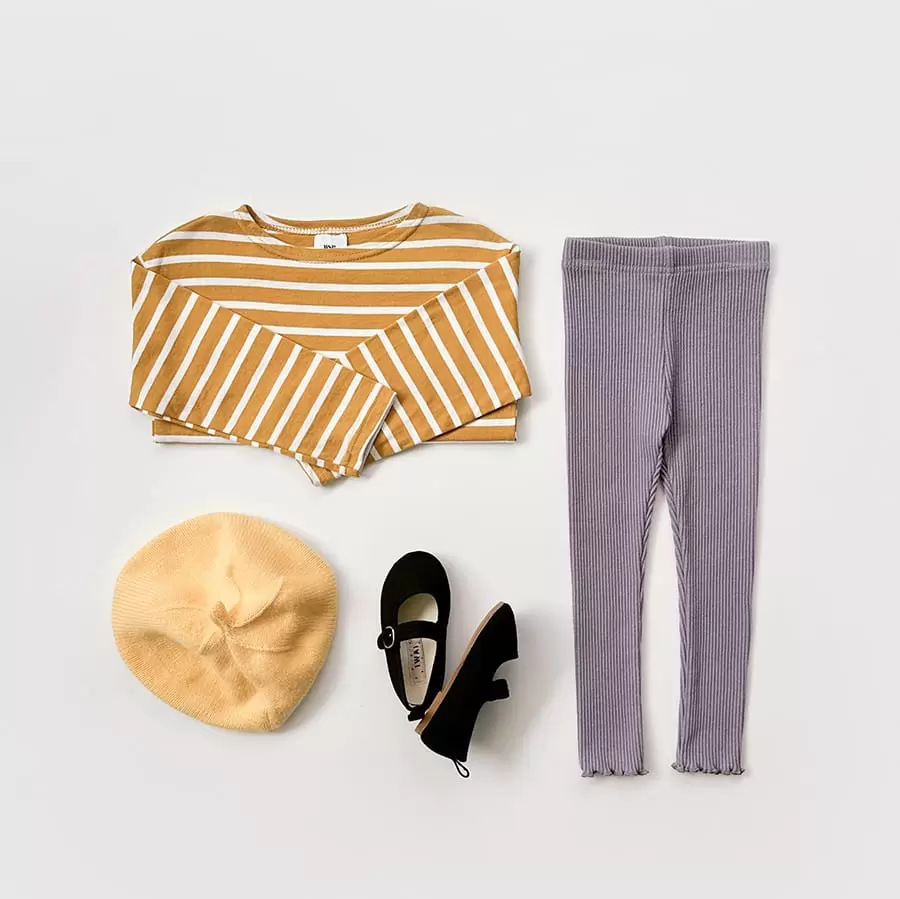 Whitesketchbook - Korean Children Fashion - #designkidswear - New Terry Leggings - 7