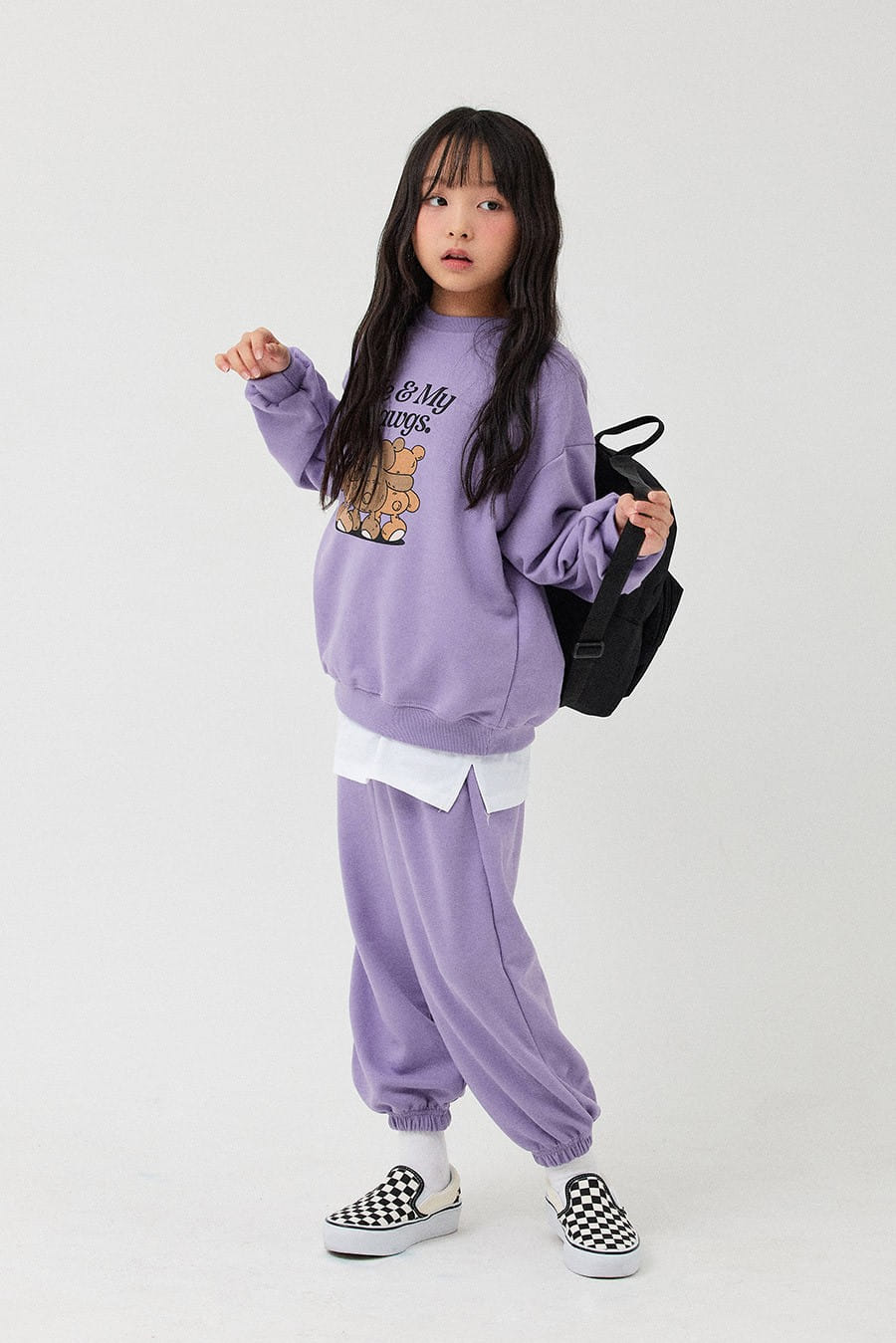 Whitesketchbook - Korean Children Fashion - #fashionkids - Trio Top Bottom Set - 5