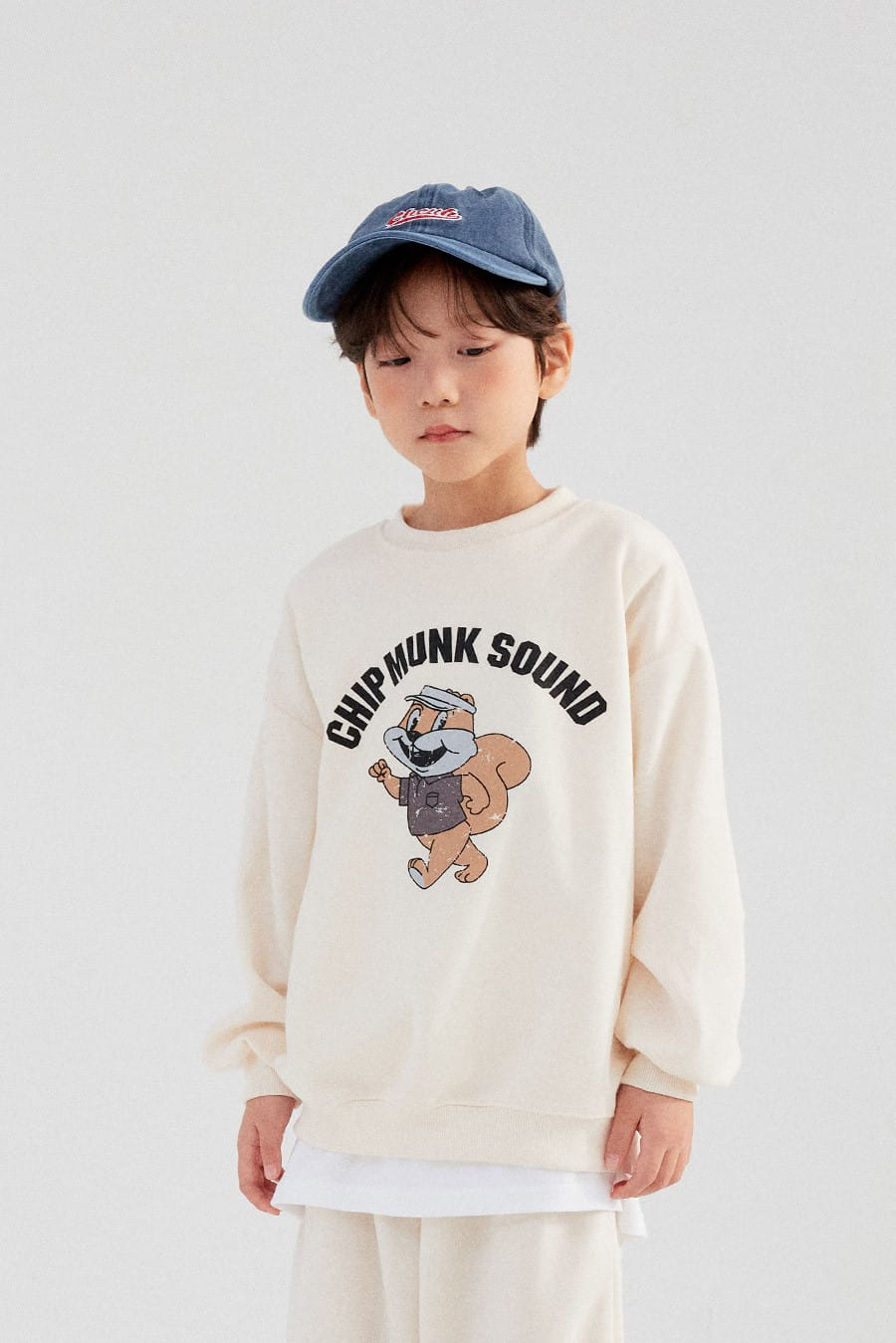 Whitesketchbook - Korean Children Fashion - #discoveringself - Squirrel Top Bottom Set - 4