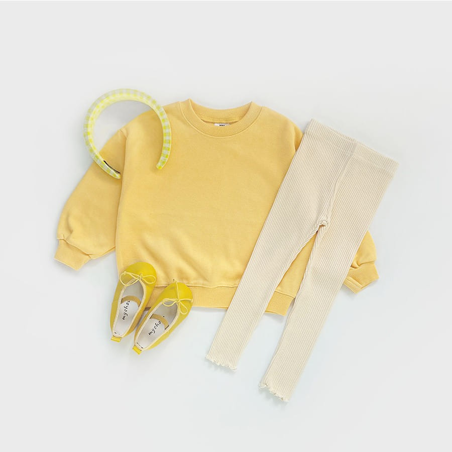 Whitesketchbook - Korean Children Fashion - #fashionkids - New Terry Leggings - 9