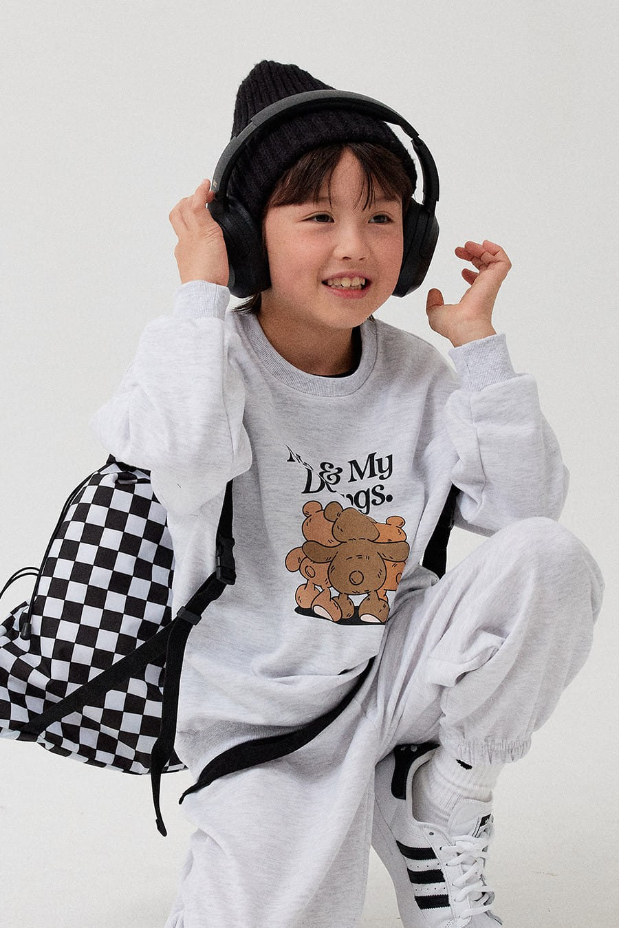 Whitesketchbook - Korean Children Fashion - #kidsshorts - Trio Top Bottom Set - 6