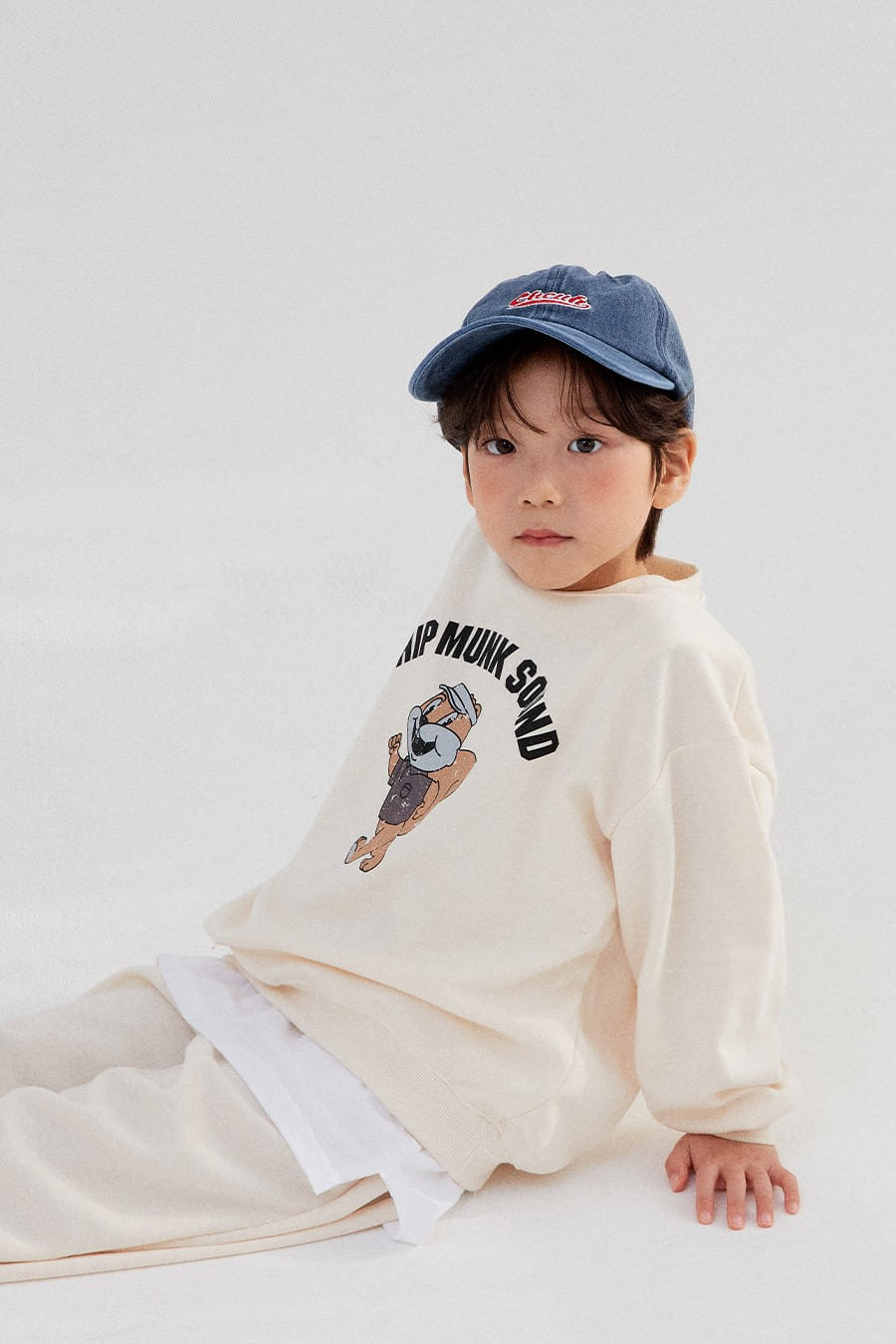 Whitesketchbook - Korean Children Fashion - #kidsshorts - Squirrel Top Bottom Set - 5