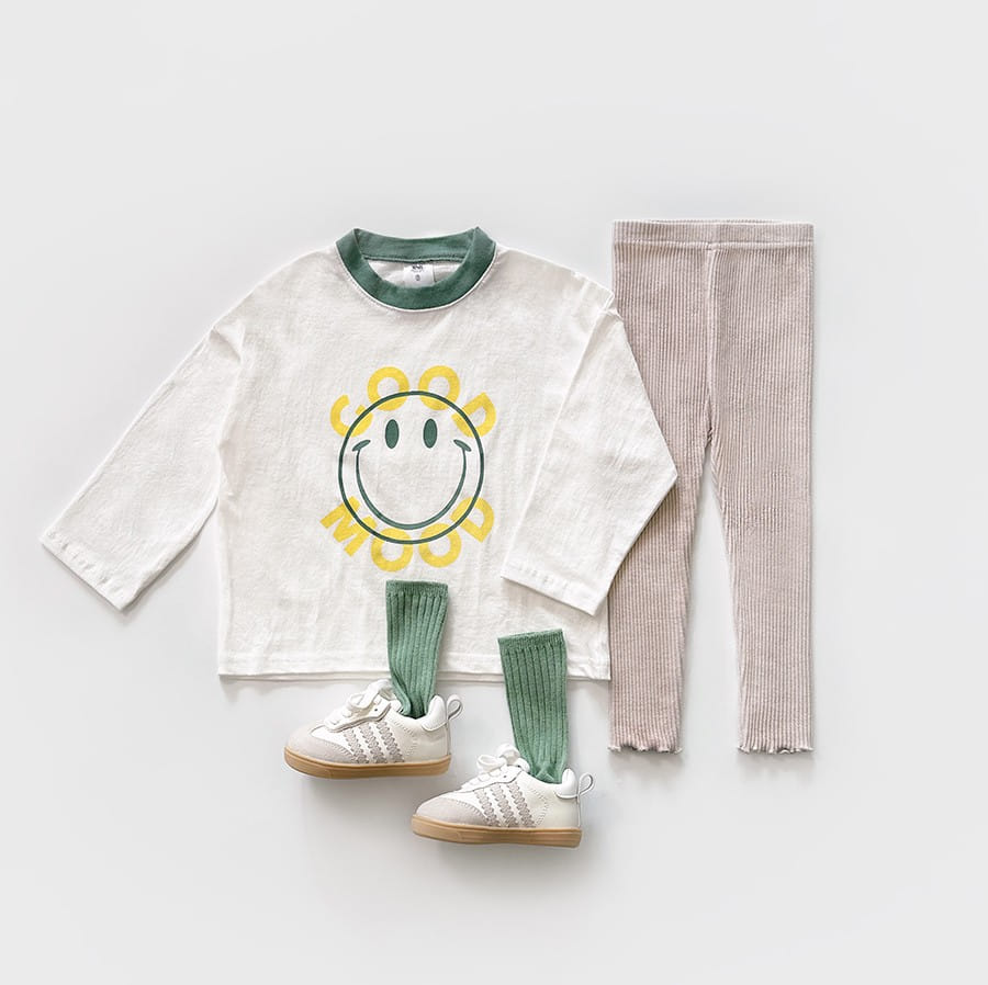 Whitesketchbook - Korean Children Fashion - #kidsshorts - New Terry Leggings - 10