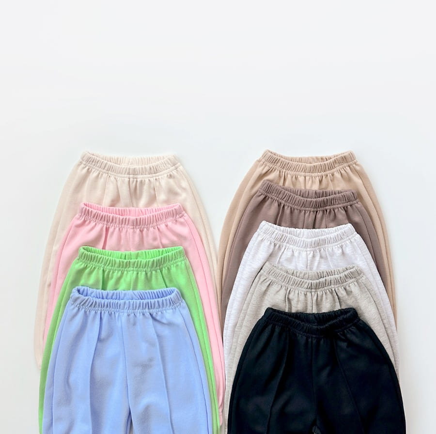 Whitesketchbook - Korean Children Fashion - #kidsshorts - New Pintuck Jogger Pants