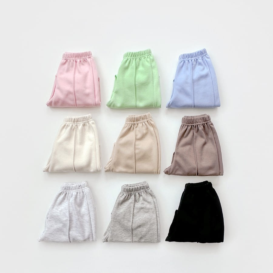 Whitesketchbook - Korean Children Fashion - #kidsstore - New Pintuck Jogger Pants - 2