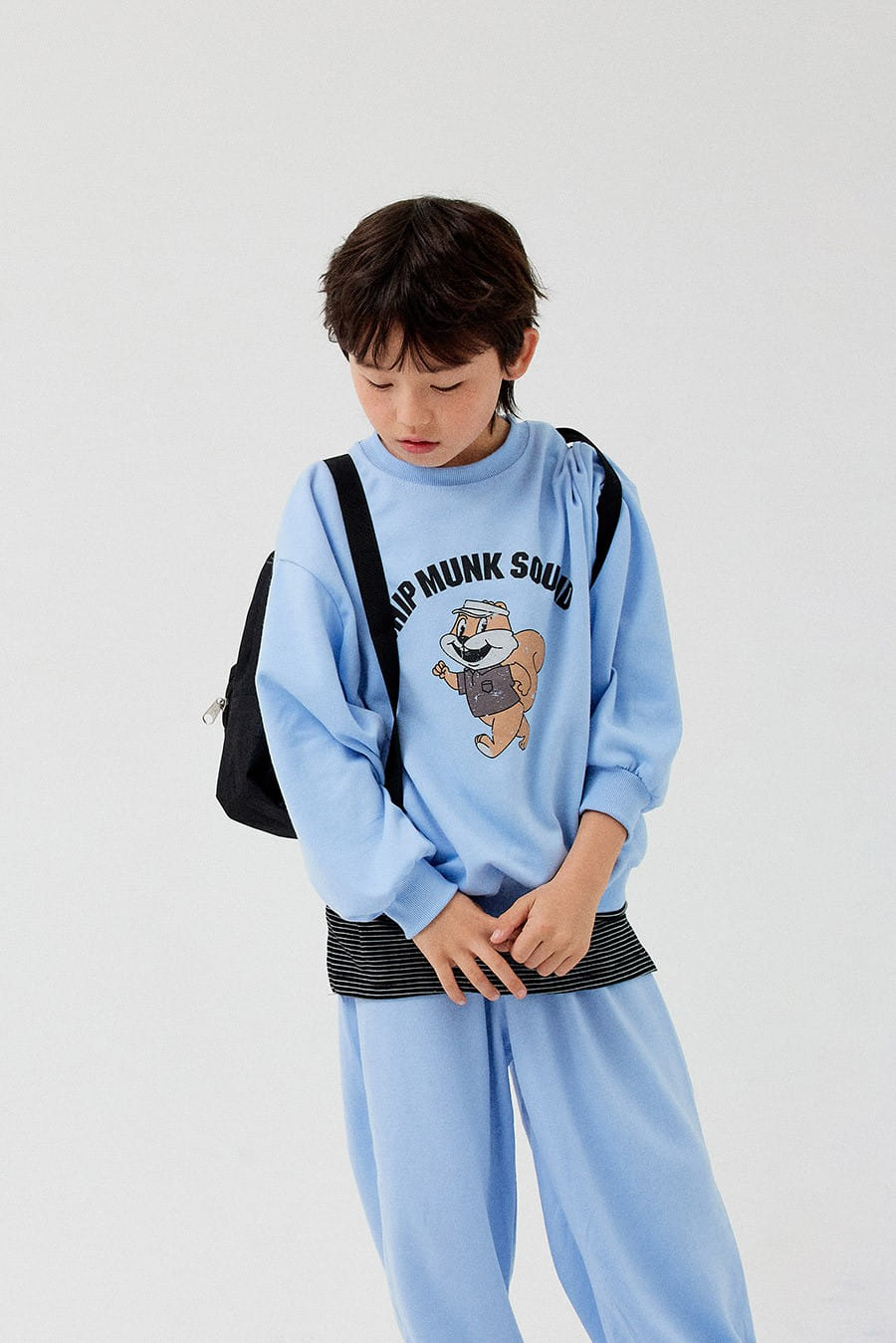 Whitesketchbook - Korean Children Fashion - #kidzfashiontrend - Squirrel Top Bottom Set - 7